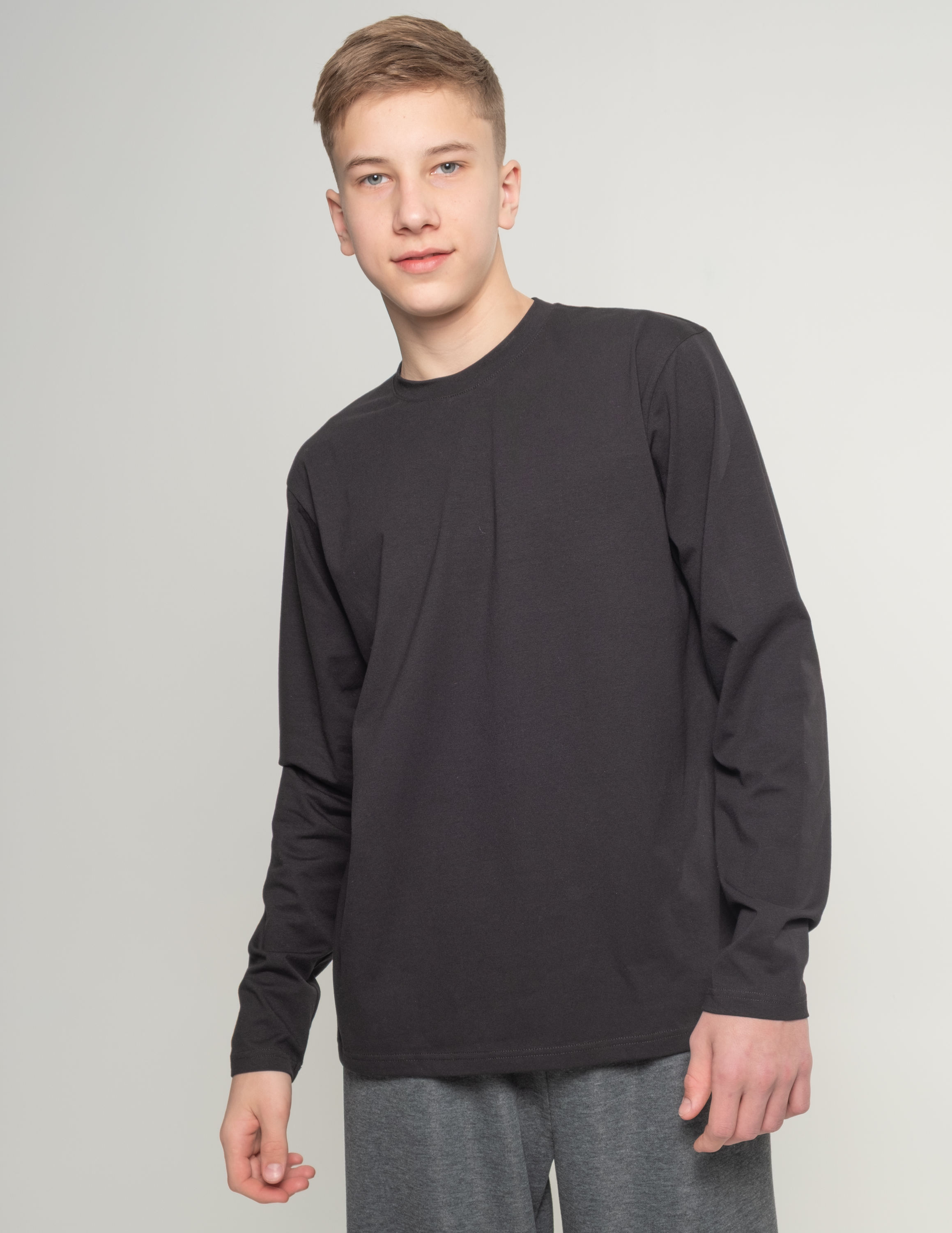 TMK 3011 Лонгслив (цвет: Черный 128 см) TMK 3011 Лонгслив (цвет: Черный 128 см)