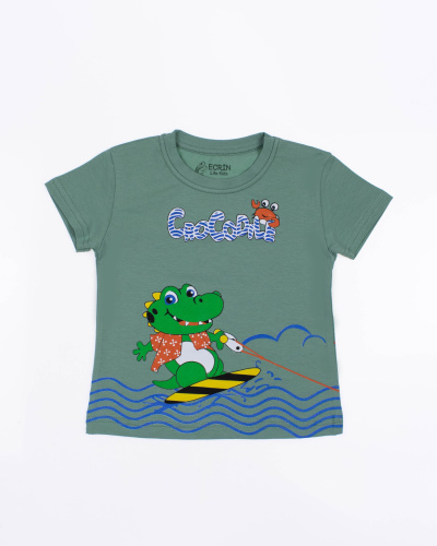 ECRIN 7052 Футболка (цвет: Оливковый)