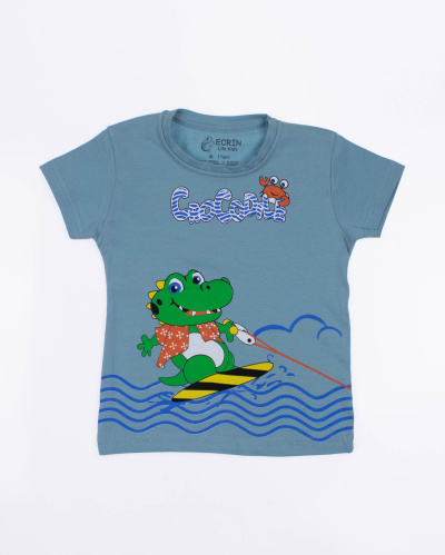 ECRIN 7052 Футболка (цвет: Серо-голубой )