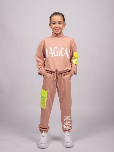 DMB KIDS 9365 Костюм (цвет: Пудра) DMB KIDS 9365 Костюм (цвет: Пудра)